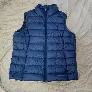 Eddie Bauer Down Puffer Vest EB 650, XL classic navy